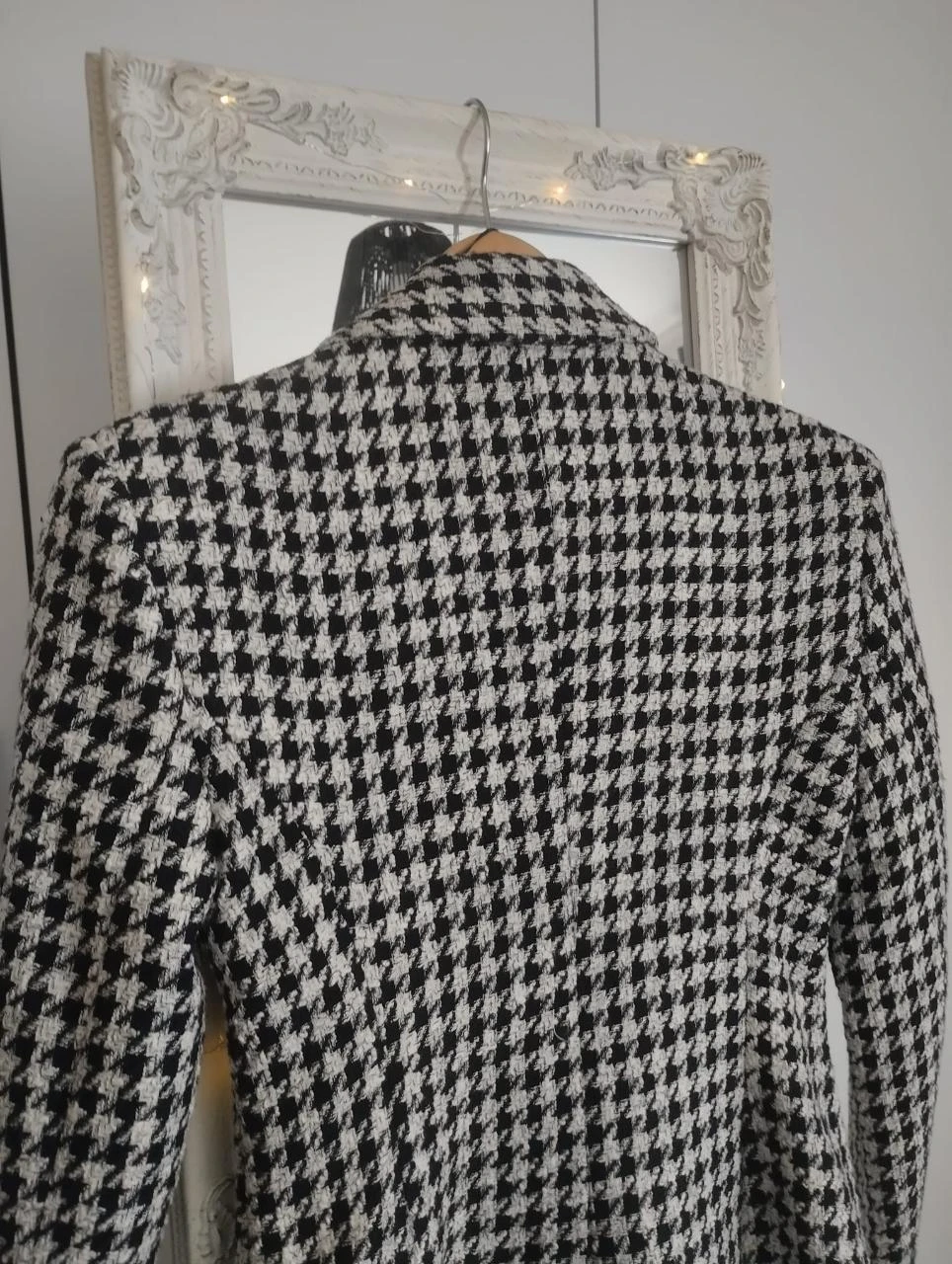Zara Manteau structuré pied-de-poule XS Neuf avec étiquettes – photo 12